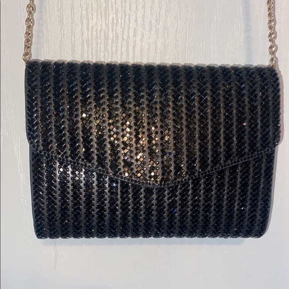 Black Rhinestone Clutch - Picture 2 of 2